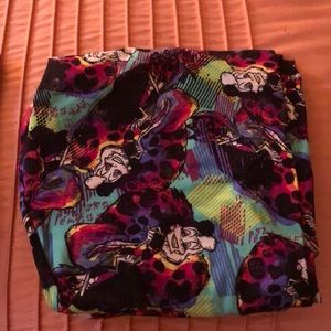 Lularoe Disney Cruella TC leggings, worn once